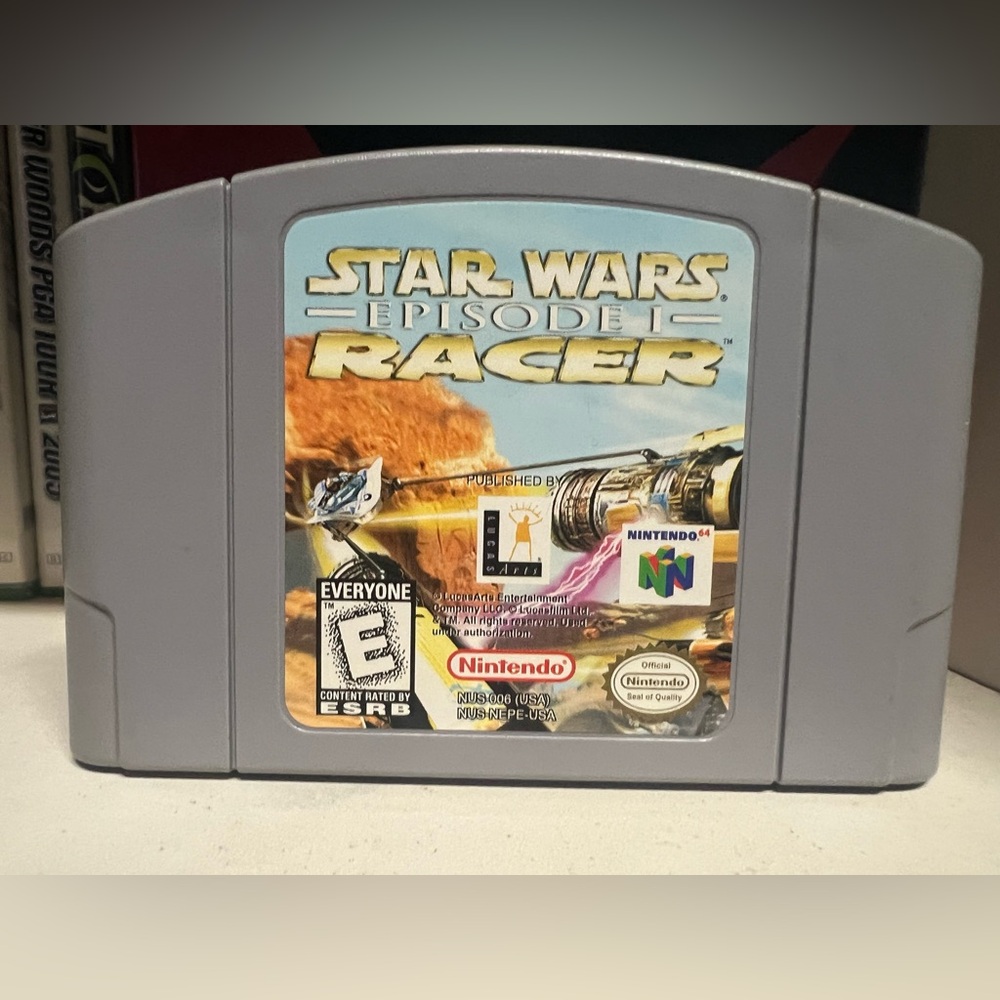 Star Wars episode one racer n64